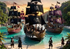 Elite Social Pirate Fleet Ships